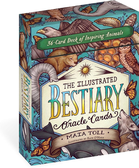 Illustrated Bestiary Oracle Cards