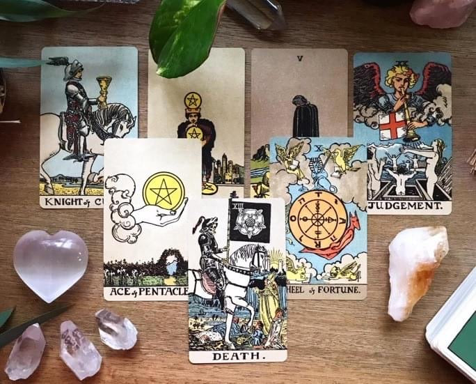 Smith-Waite Tarot Deck Borderless