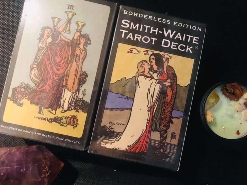 Smith-Waite Tarot Deck Borderless